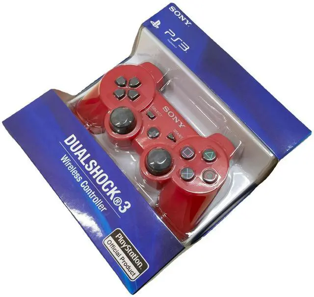 Main image of pS3 game Bluetooth vibration controller, Ps3 game wireless controller, US version color box
