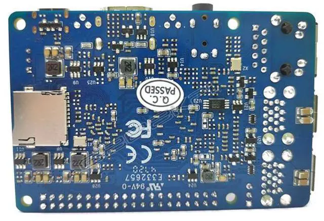 Alt view image 2 of 3 - Banana Pi BPl M5 Amlogic $905X3 quad-core motherboard, open-source hardware development for RaspberryPi
