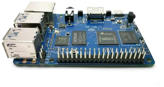 Alt view image 3 of 3 - Banana Pi BPl M5 Amlogic $905X3 quad-core motherboard, open-source hardware development for RaspberryPi