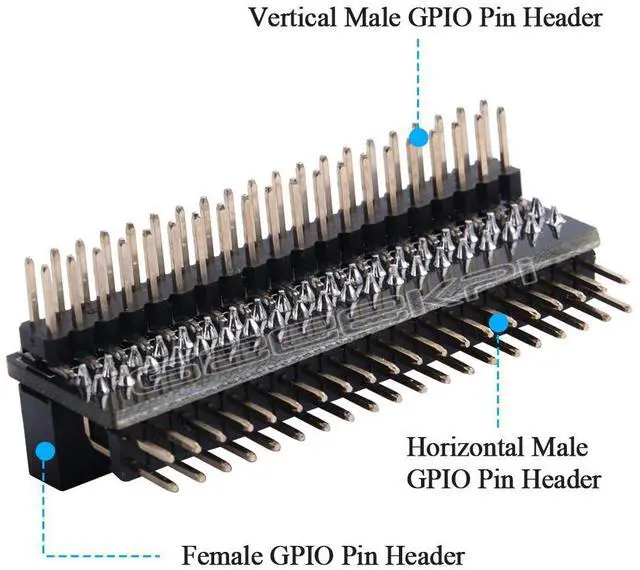 Alt view image 3 of 5 - Suitable for Raspberry Pi GPl0 Edge Expansion Board
