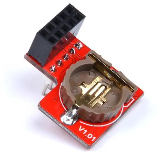 Alt view image 3 of 4 - Compatible with Raspberry Pi RTC clock module. Battery is detachable. Replacement available.