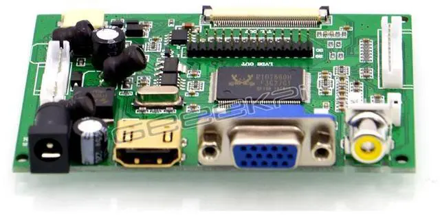 Alt view image 5 of 5 - Suitable for Raspberry Pi 2/3/4 models. 7-inch LcD liquid crystal screen with touch display kit 1024 x 60