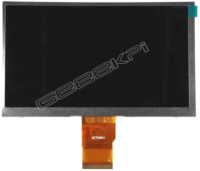 Alt view image 5 of 5 - SuitableforRaspberryPi2/3/4modelswith 7-inch LCD screen (1024x600 resolution),non-touch, resistive
high-definition.