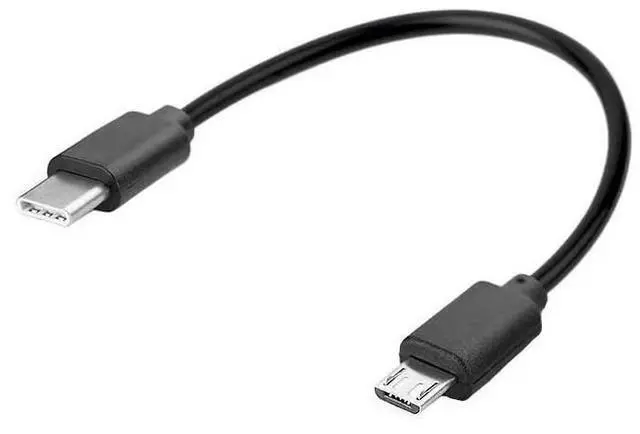 Alt view image 4 of 4 - Type-C to Micro Us8 charging data cable, UsB-c for fast charging of Android phones, headphone cable, OTG function