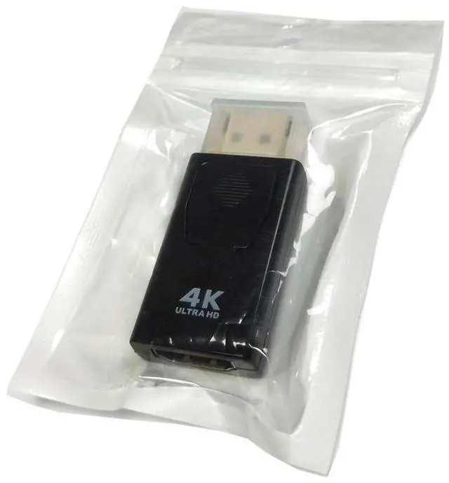 Alt view image 4 of 4 - dp to hdmi adapter, displayport interface to TV, computer monitor 4Kdp to hdmi