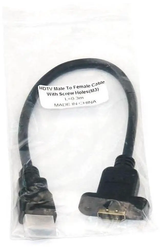 Alt view image 2 of 5 - HDMl male-to-female extension cable made of pure copper, 19+1 HDMl 4K"2K high-definition cable, suitablefor fixingTV cables
