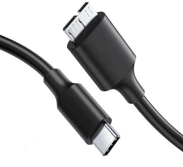 Main image of Type-C to Micro-B mobile hard drive cable, USB 3.0, laptop, mobile phone, high-speed Type-C hard drive cable