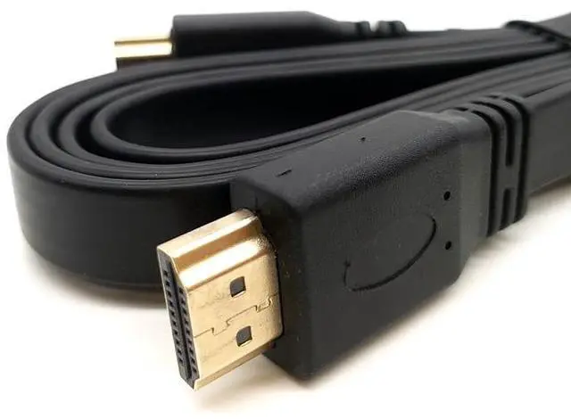 Alt view image 2 of 5 - HDMl direct-to-direct flat cable for hizh definition HDMl flat cable ribbon cable HDMl flat cable for high definiton 1080p/4k