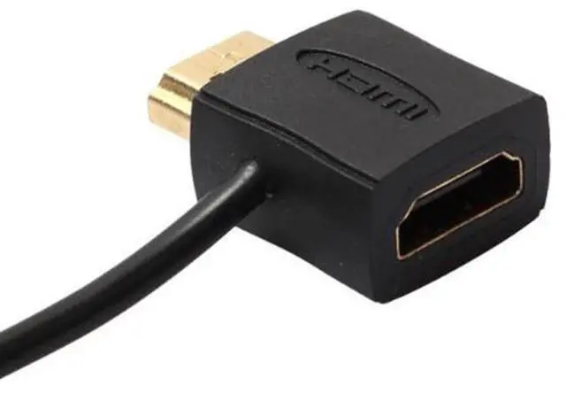 Alt view image 2 of 5 - HDMl male-to female connector with UsB, including Us8 2.0 audliary powersupply cable (0.5 meters) HDMl extension cable with USB (50 cm
