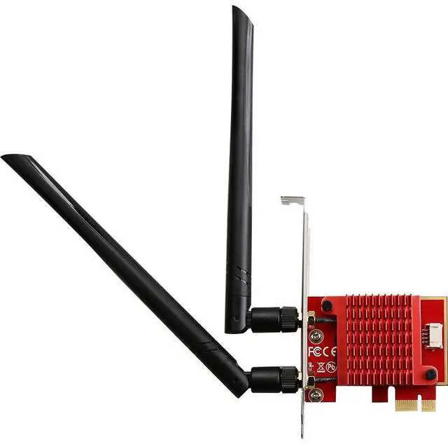 Alt view image 4 of 4 - AX210  Wi-Fi 7 wireless network card, Gigabit PCl-E, Bluetooth 5.4, dual-in-one Wi-Fi receiver