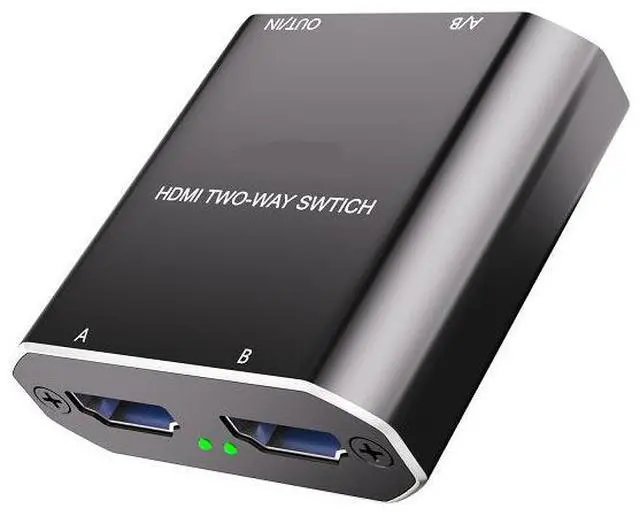 Main image of HDMl switcher Distributor: Divides one signalinto two,with 1 input and 2 outputs. supports k high-definition video splt screen and multi-screen display.