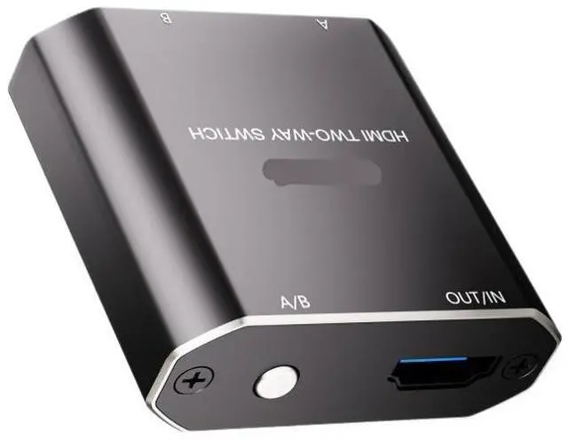 Alt view image 4 of 5 - HDMl switcher Distributor: Divides one signalinto two,with 1 input and 2 outputs. supports k high-definition video splt screen and multi-screen display.