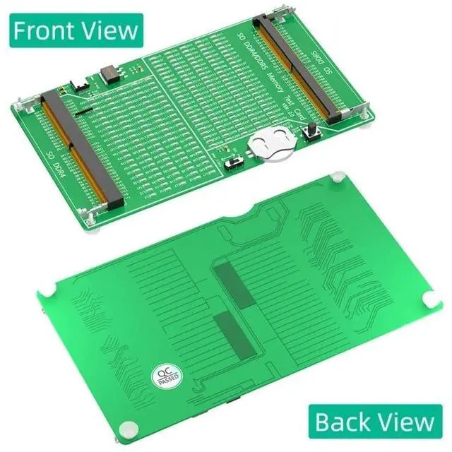 Alt view image 5 of 5 - Notebook DDR4/DDR5 Dual-Head Memory Bar Tester Tool with Light indicator Tester for Diagnosis with Card