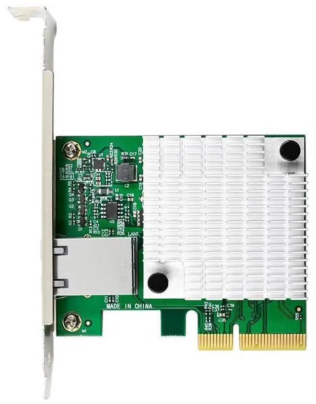 Alt view image 4 of 5 - A0C113C 10 Gigabit ElectricalPort ServerNetwork Card,PClEX4,10G/5G/2.5G Multi-Rate, macOs Driver-Free