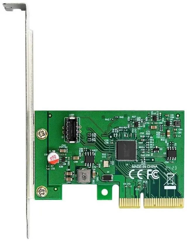 Alt view image 2 of 4 - USB 3.2 GEN2 TYPE-E Expansion Card PCle X4 Siongsoo ASM3142 20Gbps Adapter Card