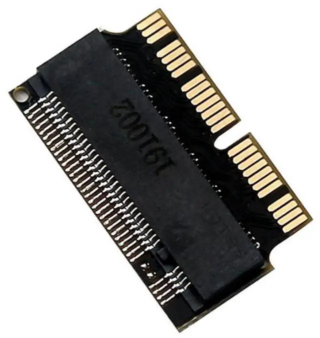 Alt view image 3 of 5 - M.2 NVME to 2013-2017 MacBook Pro AlR Computer SSD Solid State Drive Adapter Card