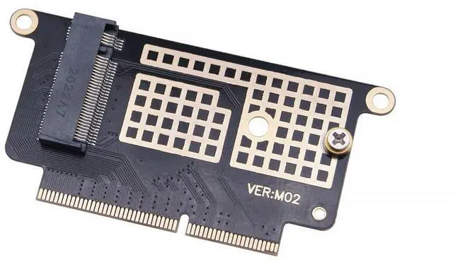 Alt view image 4 of 4 - NVMe M.2 NGFF SSD to 2016& 2017 Edition MacBook Pro A1708 SSD Adapter Card