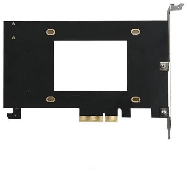 Alt view image 2 of 4 - PCle X4 U.2 adapter SFF-8639 expansion card U.2 high-power self-powered ssD graphics card