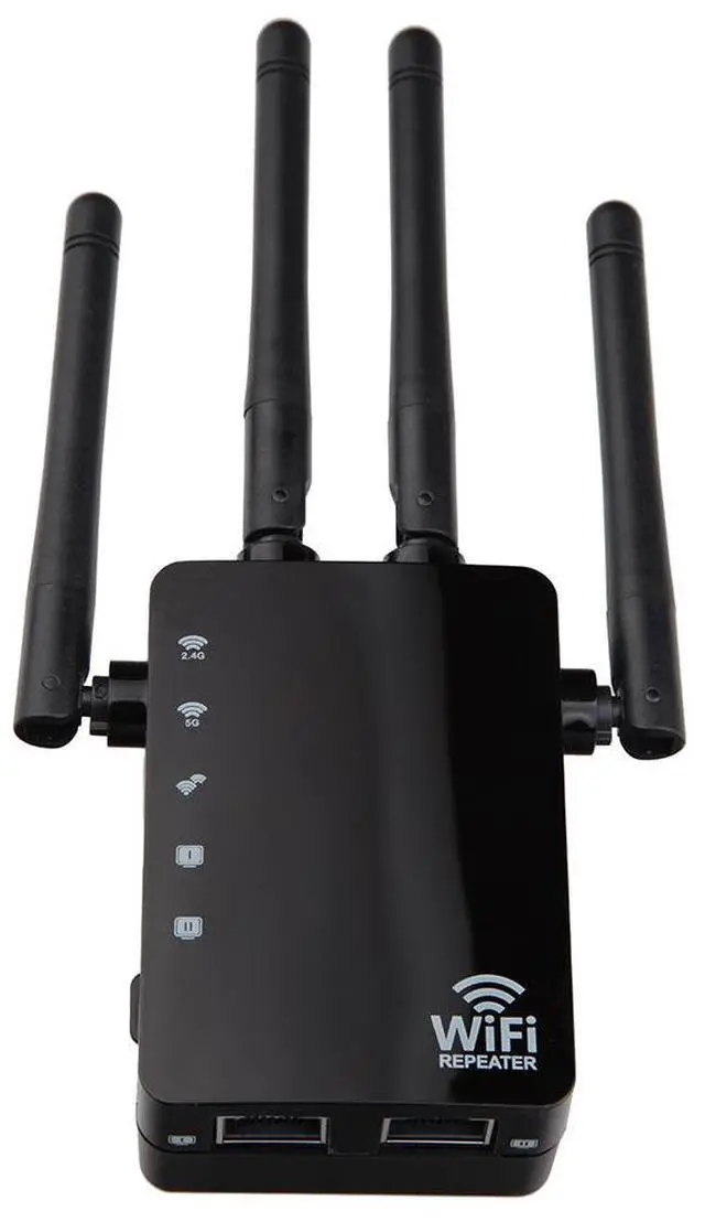 Main image of 1200M Wireless Repeater, Wi-Fi Signal Amplifier Router, 5G High-Power Range Extender