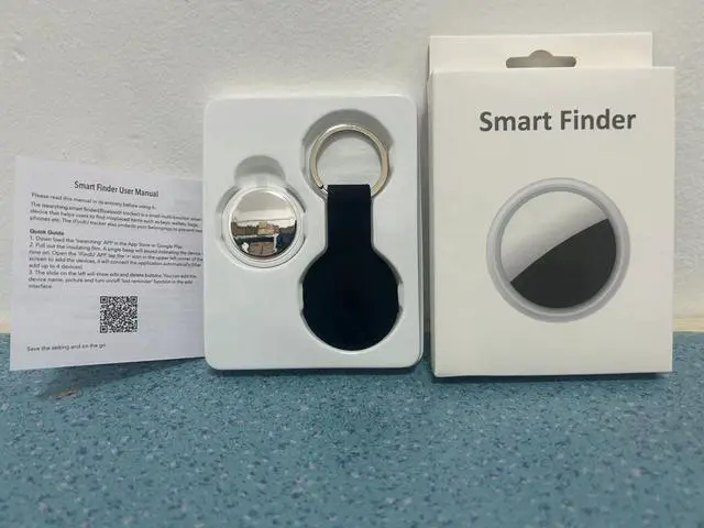 Main image of Smart Finder Bluetooth Anti-Lost Device, circular Pet Locator, GPs Tracker, AirTags for Android and ios