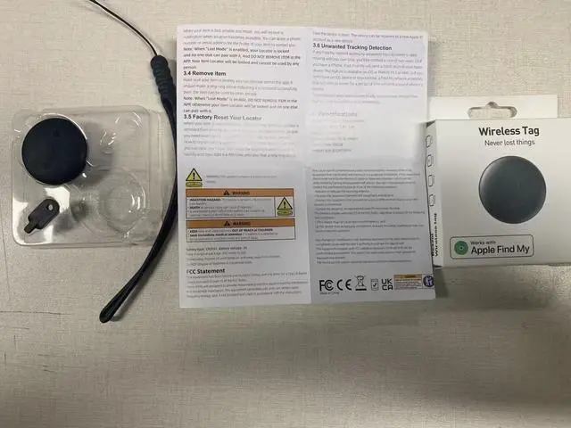 Alt view image 2 of 3 - Smart Finder Bluetooth Anti-Lost Device, circular Pet Locator, GPs Tracker, AirTags for Android and ios