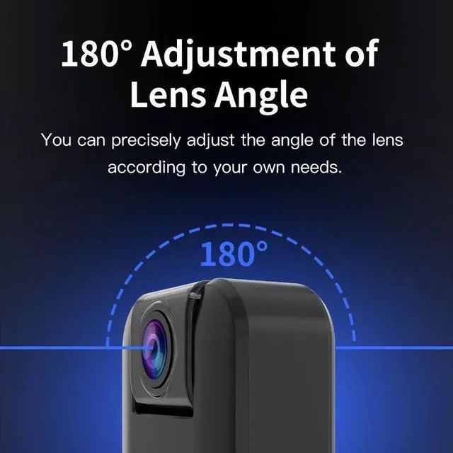 Alt view image 2 of 4 - L15 Portable WiFl RotatingLens MountingBracket CompactOutdoorPocket Sports Recorder