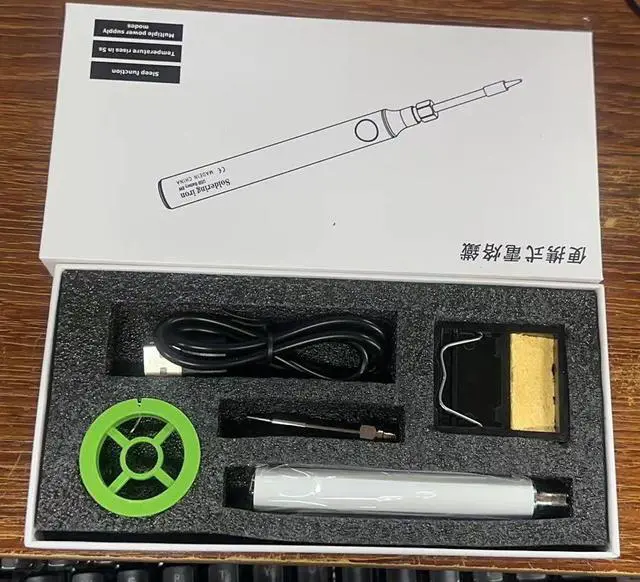 Alt view image 2 of 5 - Best-selling Mini UsB Electric Soldering lron 5V 8w Portable Charging Electnic Welding Pen for Students' Experiments and Dly