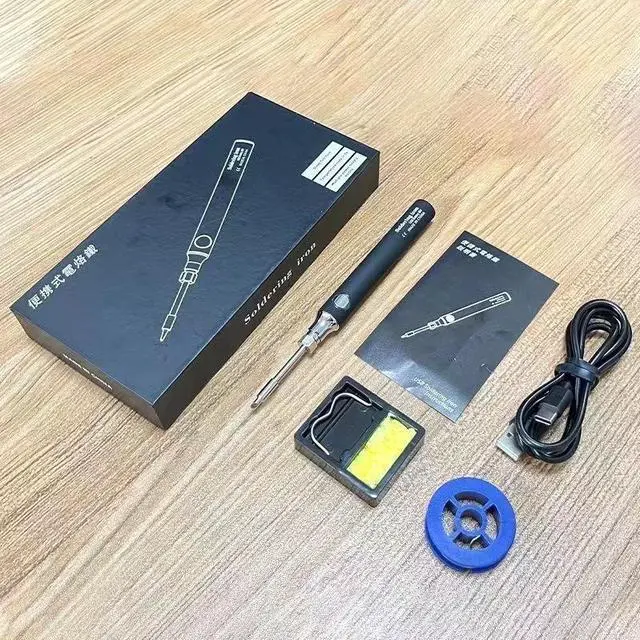 Alt view image 4 of 5 - Best-selling Mini UsB Electric Soldering lron 5V 8w Portable Charging Electnic Welding Pen for Students' Experiments and Dly