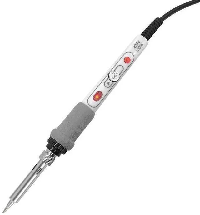 Main image of 100N/ high-power sold erin g iron with switch, 220v, ind ustrial-grade constant-temperature welding pen, soldering iron set