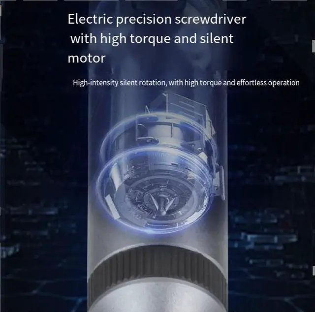 Alt view image 6 of 6 - 50-in-1 Silent, ong-lasting, Extended-Range, Charging, Multi-Torg ue, Multifunctional, Precision Electric Screwd river Set