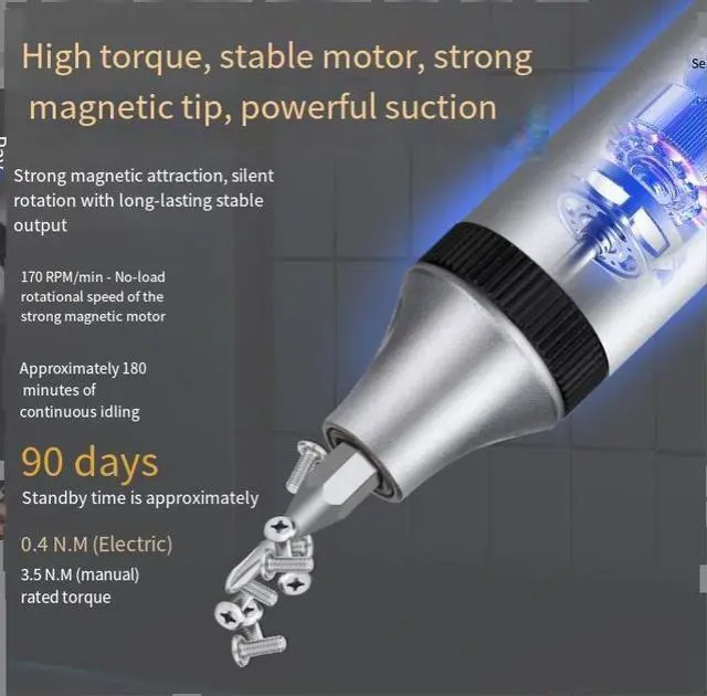 Alt view image 2 of 4 - new model mobile phone disassembly tol,electnc batch repair precision hand-operated automatic household electnc screwdriver set