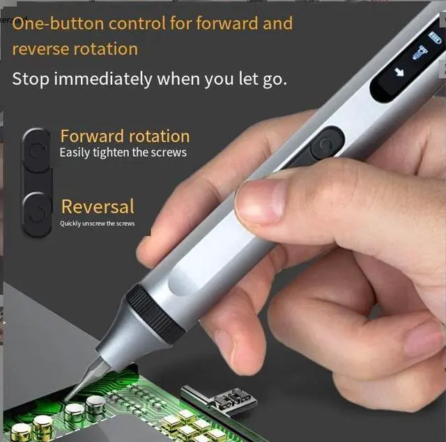 Alt view image 3 of 4 - new model mobile phone disassembly tol,electnc batch repair precision hand-operated automatic household electnc screwdriver set