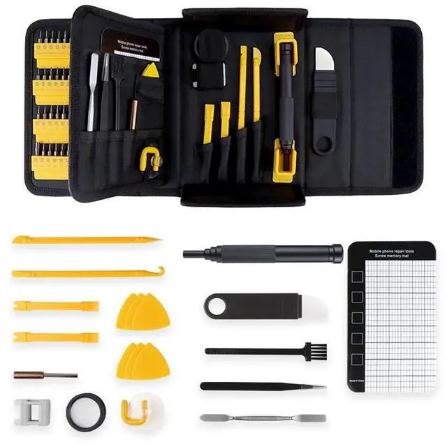 Main image of sold well 146-piece 1-hand automatic screwdriver,mobile phone repair tool, disassembly precision screw kit set