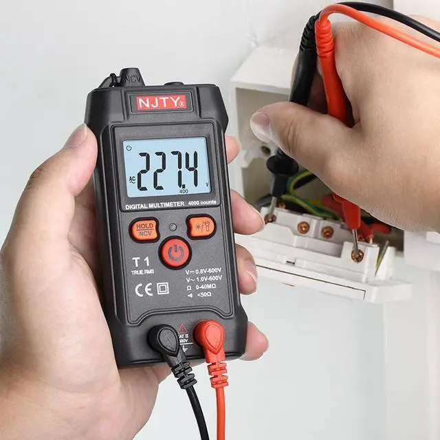 Alt view image 5 of 5 - Portable small-sized universal electrical meter