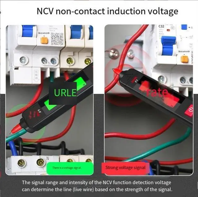 Alt view image 4 of 5 - BSlDE Z1 Fully Automatic Pen-Type Multimeter- Digital High-Precision Electrical Portable Small Electric Pen Universal Meter