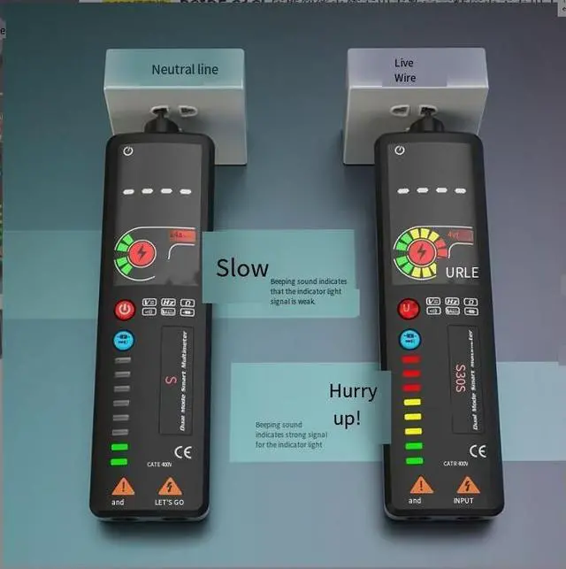 Alt view image 4 of 5 - BSiDE SiCL Portable Intelligent Electric Pen Multimeter - DigitalHigh-Precision Electrical Specialized Small Electric Pen Universal Meter