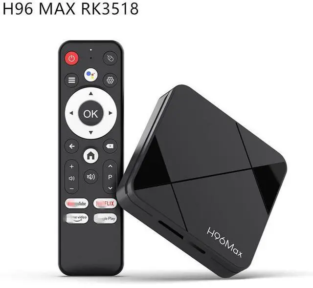 Alt view image 3 of 5 - H96max rk3518 set-top box 2GB/16GB 4K high-definition network player Android 14 TV Box