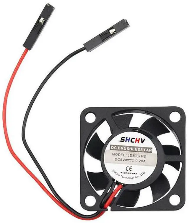 Alt view image 2 of 3 - We offer wholesale Raspberry Pl cooling fans with screws available for Raspberry Pl 4B/3B+/3B/2B
