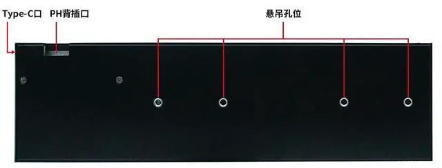 Alt view image 4 of 5 - 8.8-inch iPs chassis secondary screen connected to computerviaTYpEc formonitoring. econdary screen pc monitoringvia UsB. No need forAIDA6.
