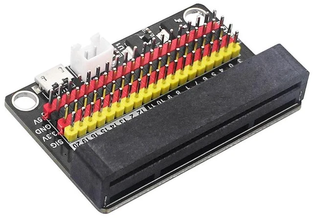 Main image of BBC micro:bit mainboard stand-mounted adapter board teaching demonstration programming experiment 10 expansion board development board