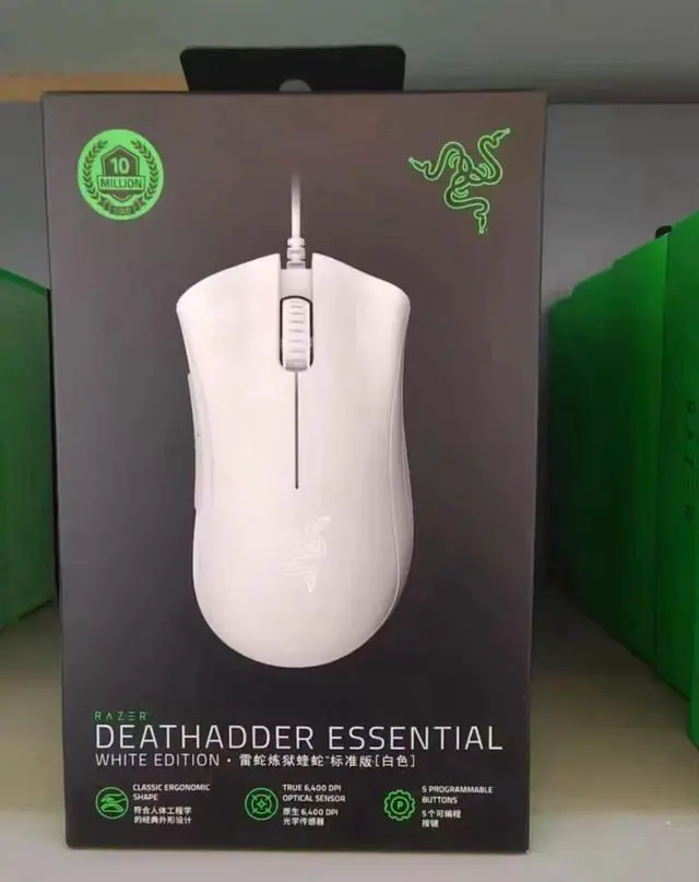 Main image of The brand-new Razer mouse, the RazerViper Strike Standard Editionwireless mechanical gaming mouse forcomputer, laptop, and office use. white