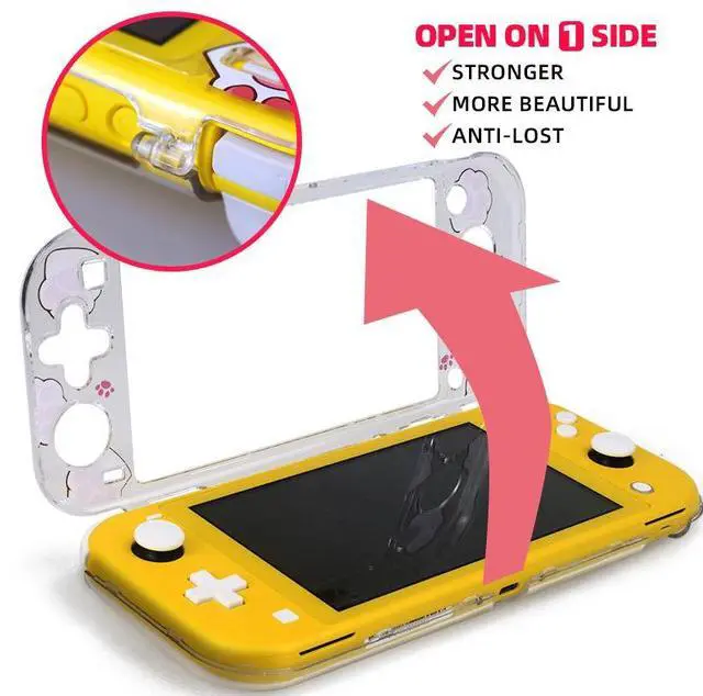 Alt view image 2 of 3 - Applica ble switch lite crystal case for Ns lite mainfra me persona lized protective case for Animal forest crystal case