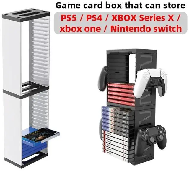 Alt view image 2 of 4 - Switch/Ps4/XB0X/Ps5 storage rack for controllers, game accessories, disc storage rack, cartridge storage