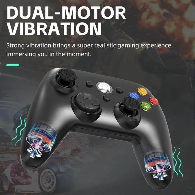 Alt view image 6 of 6 - Xb ox 360 wireless controller
rwith Turbo function. Xbox 360 wired controllercompatible with PC vibration controller