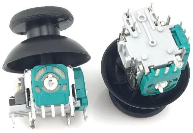 Alt view image 3 of 5 - Suitable for Ps4 controller joystick mushroom head 3D potentiometer joystick Ps4 joystick game joystick repair parts