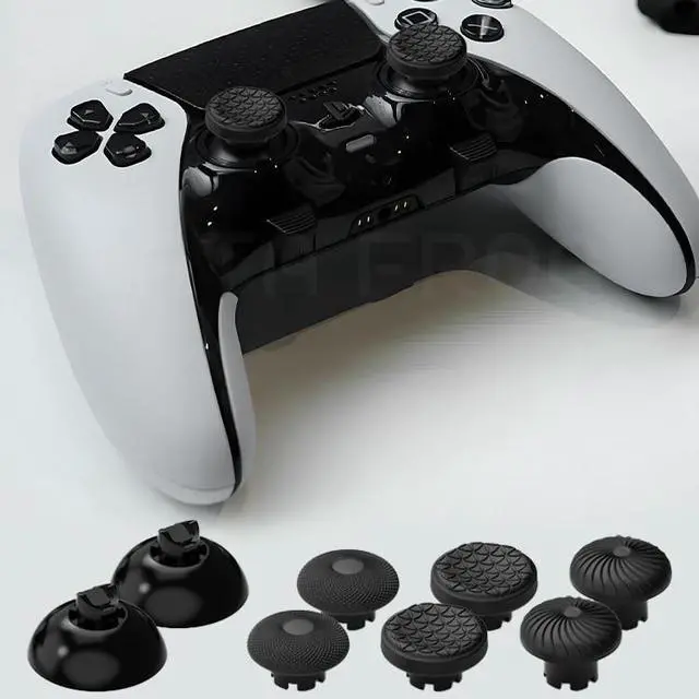 Alt view image 5 of 5 - Compatible with Ps5/Ps4/XB0X/switch Elite controllers, interchangeable joystick cap base modification assembly parts