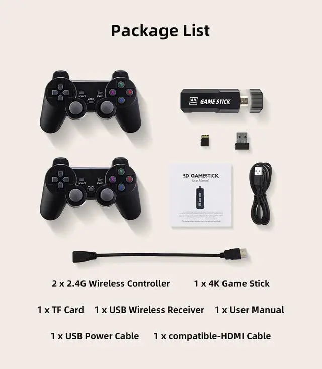 Alt view image 5 of 6 - Home video game consoles: PSP/N64/NDS/DC/PSl games. Y5 lite wireless retro game console.