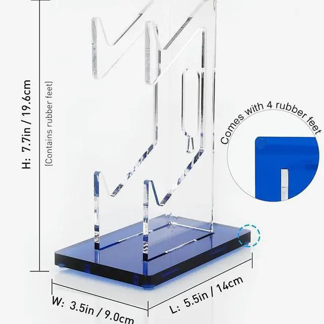 Alt view image 3 of 6 - Suitable forPs4/xboxone/switch series game controllerdisplay stands, acrylic controller placement stands