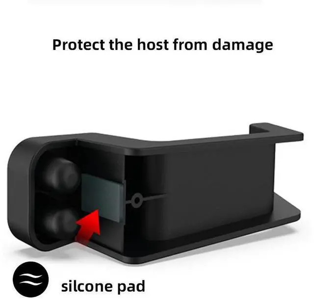 Alt view image 3 of 6 - Xbox series X console wall-mounted headset storage XSX game console headset holder