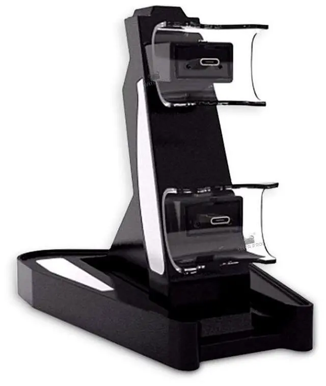 Alt view image 2 of 6 - Applicable to Ps5 gamepad base charger, P5 gamepad charger, ps5 gamepad stand charger, Ps5 gamepad accessories